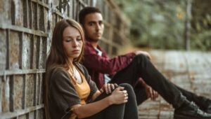 Sad couple 