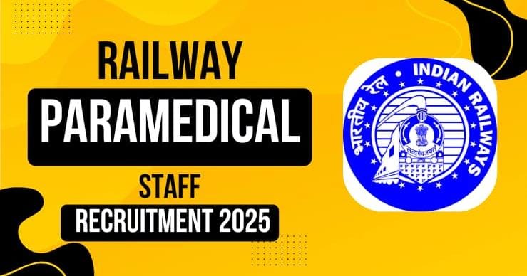 Indian railway paramedical staff recruitment