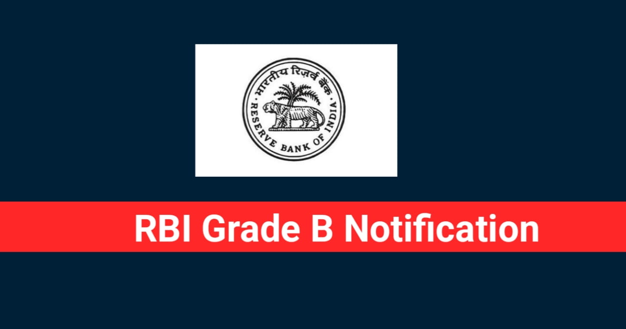 RBI Grade B notification