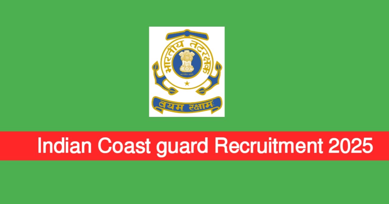 Indian Coast guard recruitment